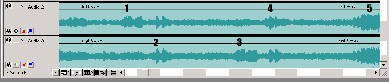 Queen - Now I'm Here stereo waveforms