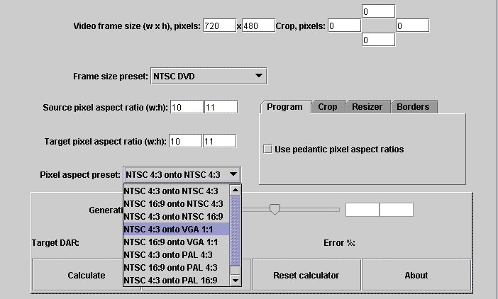 Resize Calculator