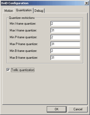 Advanced Options - Quantization