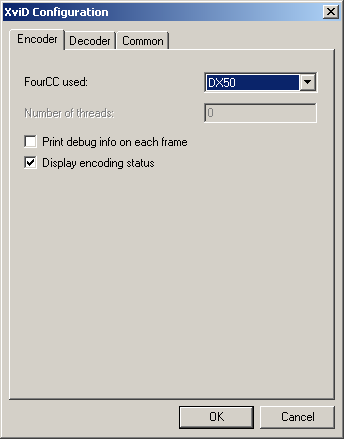 Advance Settings - Debug