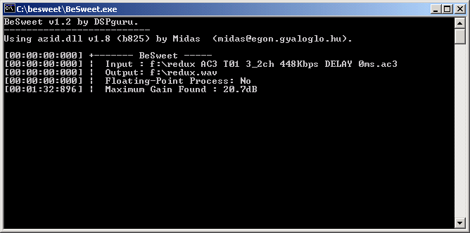 Max Gain Detection