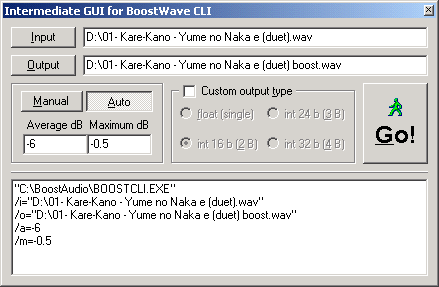 Boost GUI